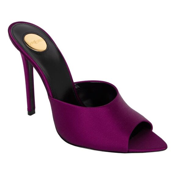 Saint Laurent Women violet | purple Sandals - Picture 1 of 8
